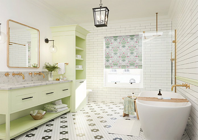 Cotswold Faux Silk, Candyfloss - Twist&Fit Roman Blind - Image 6